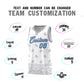 Custom White Gray Personalized Cashew Pattern Sports Uniform Basketball Jersey Limited