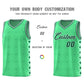 Custom Bright Green Side Blocks Sports Uniform Basketball Jersey Limited