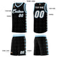 Custom Black Side Blocks Sports Uniform Basketball Jersey Limited