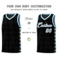 Custom Black Side Blocks Sports Uniform Basketball Jersey Limited