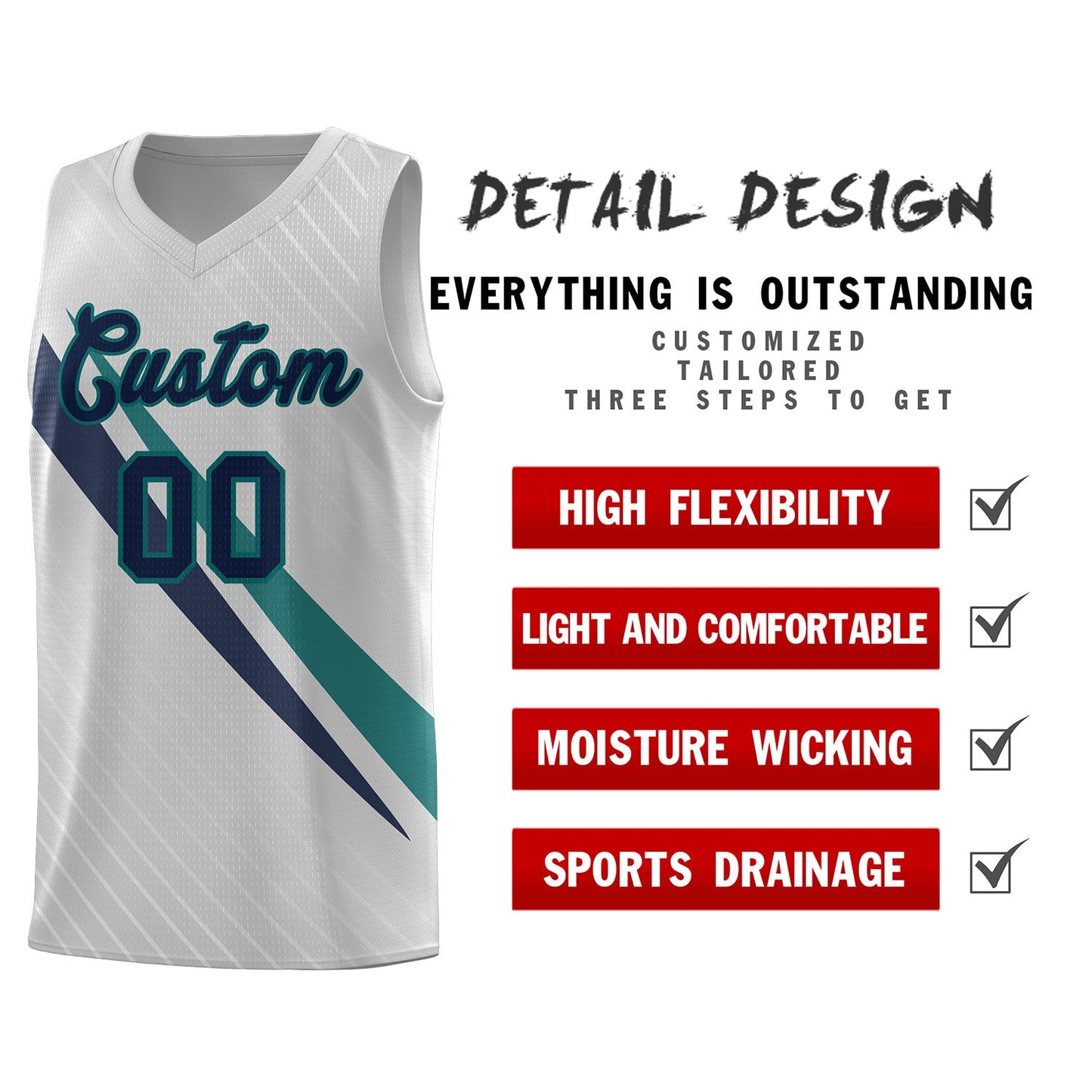 Custom Gray Diagonal Pinstripe Pattern Color Block Sports Uniform Basketball Jersey Limited