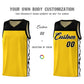 Custom Gold Side Pattern Sports Uniform Basketball Jersey Limited