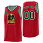 VVHL Red S7-Sicilian-Slicers Tops Basketball Jersey