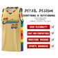Custom Khaki LGBT Rainbow For Pride Month Sports Uniform Basketball Jersey Limited