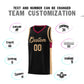 Custom Black Old Gold-Crimson Side Two-Tone Classic Sports Uniform Basketball Jersey Limited