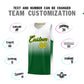 Custom White Kelly Green Gradient Fashion Sets Sports Uniform Basketball Jersey Limited