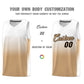 Custom White Old Gold Gradient Fashion Sets Sports Uniform Basketball Jersey Limited