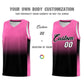 Custom Pink Black Gradient Fashion Sets Sports Uniform Basketball Jersey Limited