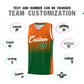 Custom Orange Kelly Green Gradient Fashion Sets Sports Uniform Basketball Jersey Limited