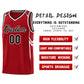 Custom Red Arrow Graffiti Pattern Sports Uniform Basketball Jersey Limited