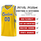 Custom Gold Arrow Graffiti Pattern Sports Uniform Basketball Jersey Limited