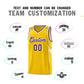 Custom Gold Arrow Graffiti Pattern Sports Uniform Basketball Jersey Limited