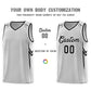 Custom Gray Arrow Graffiti Pattern Sports Uniform Basketball Jersey Limited