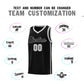 Custom Black Gray Side Two Bars Sports Uniform Basketball Jersey Limited
