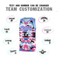 Custom Powder Blue Pink-Black-White Personalized Camo Sets Sports Uniform Basketball Jersey Limited