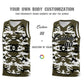 Custom Olive Black-White Personalized Camo Sets Sports Uniform Basketball Jersey Limited