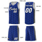Custom Royal Black Star Graffiti Pattern Sets Sports Uniform Basketball Jersey Limited