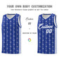 Custom Royal White Star Graffiti Pattern Sets Sports Uniform Basketball Jersey Limited