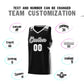 Custom Black Gray Star Graffiti Pattern Sports Uniform Basketball Jersey Limited