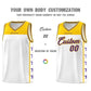 Custom White Purple Personalized Star Pattern Sports Uniform Basketball Jersey Limited