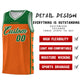 Custom Orange Kelly Green Personalized Star Pattern Sports Uniform Basketball Jersey Limited