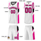 Custom White Black Side Design Sets Sports Uniform Basketball Jersey Limited
