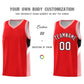 Custom Red Orange Side Design Sets Sports Uniform Basketball Jersey Limited