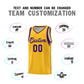Custom Gold Purple Sleeve Color Blocking Classic Sets Sports Uniform Basketball Jersey Limited