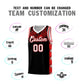 Custom Black Mosaic Stars Pattern Sports Uniform Basketball Jersey Limited