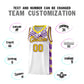 Custom White Mosaic Stars Pattern Sports Uniform Basketball Jersey Limited