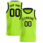 Custom Kelly Green Sequined Tops Athletic Basketball Jersey