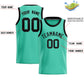 Custom Bright Green Sequined Tops Athletic Basketball Jersey Limited