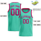 Custom Bright Green Sequined Tops Athletic Basketball Jersey Limited