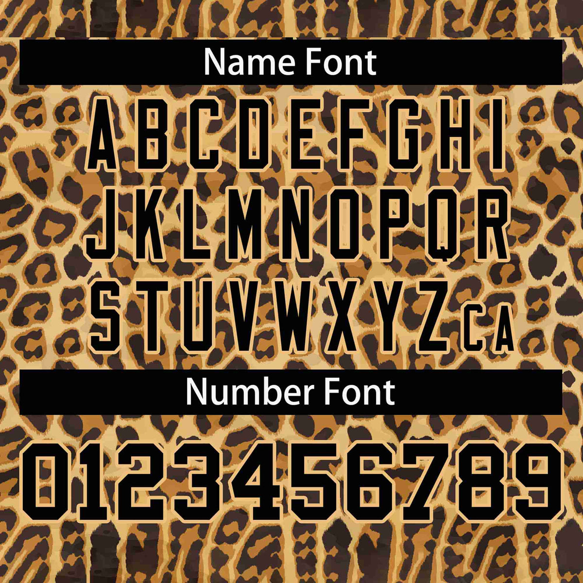 Custom Black-Old Gold Leopard Graffiti Pattern Authentic Baseball Jersey Limited