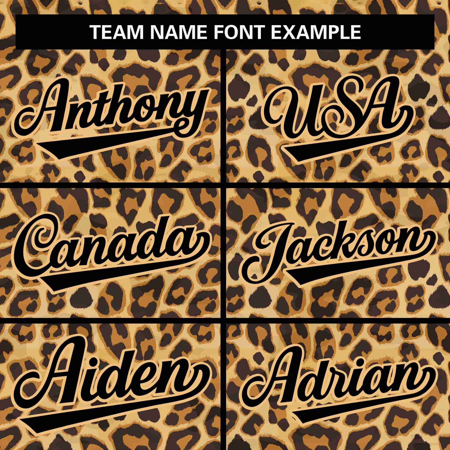 Custom Black-Old Gold Leopard Graffiti Pattern Authentic Baseball Jersey Limited