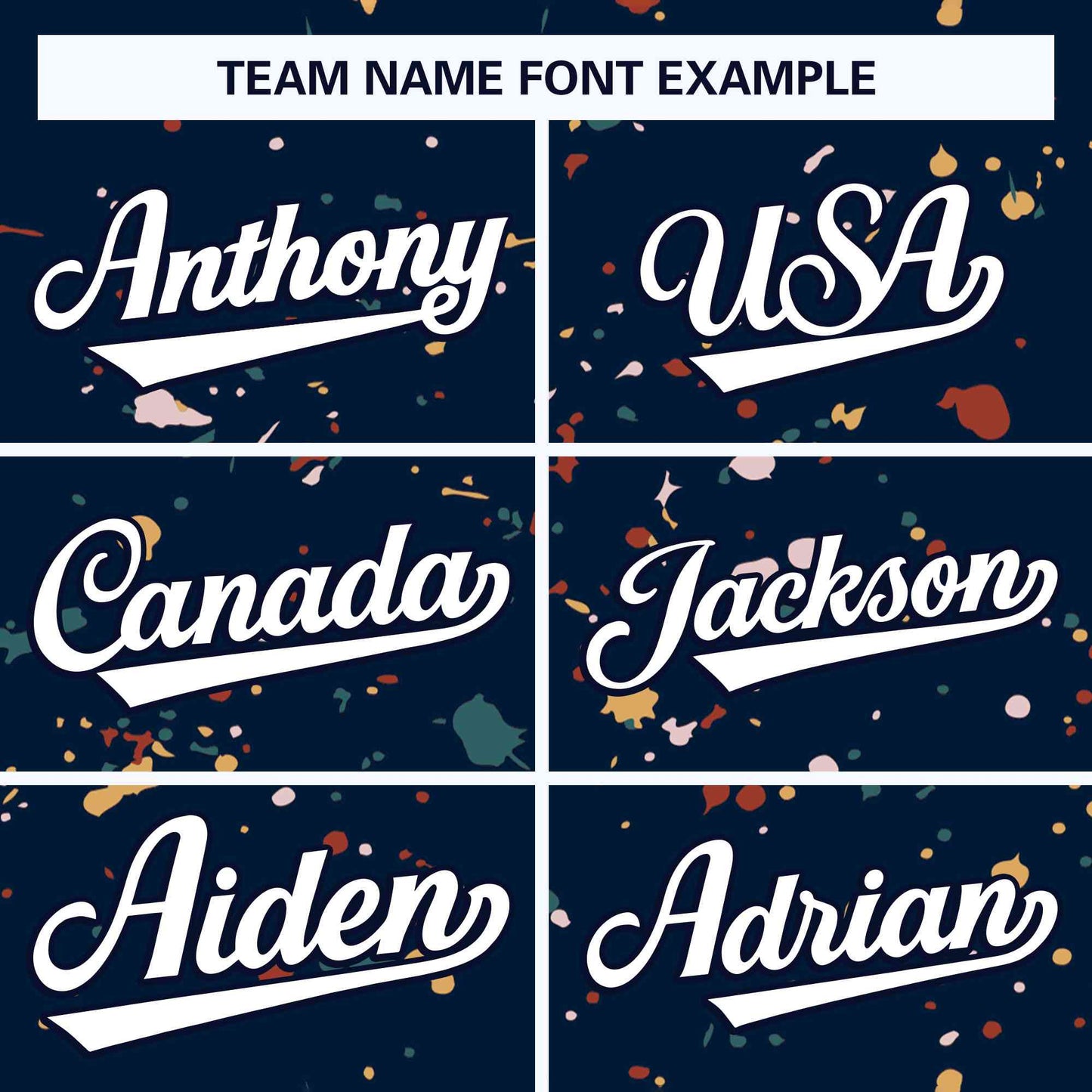 Custom Navy White Splash Graffiti Pattern Authentic Baseball Jersey Limited