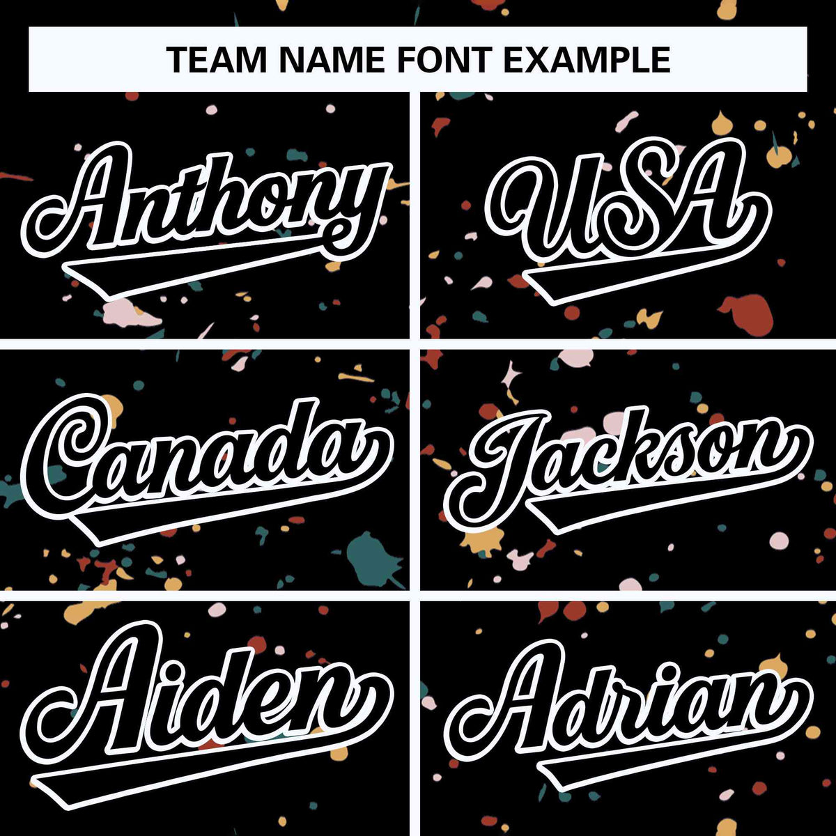 Custom Black White Splash Graffiti Pattern Authentic Baseball Jersey Limited