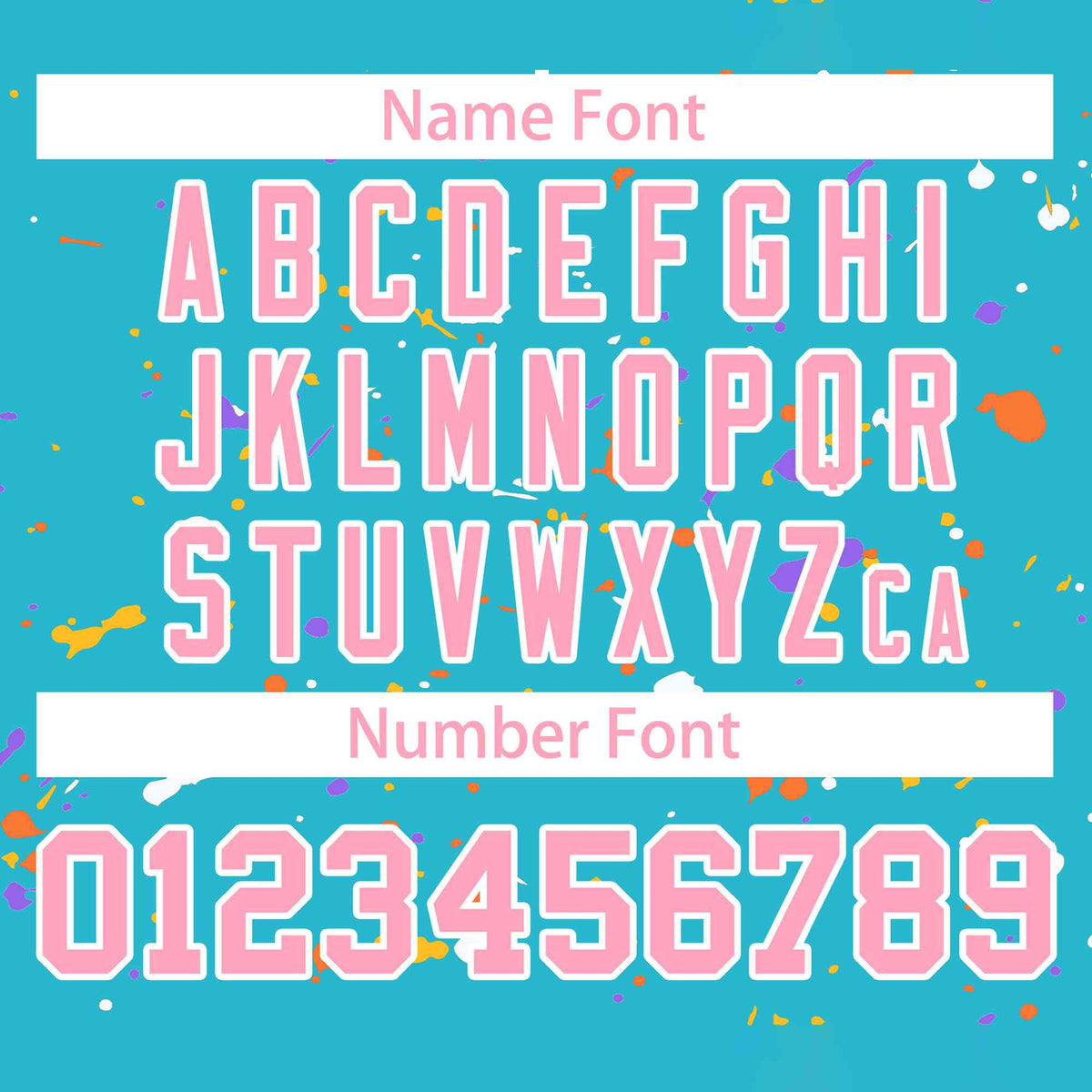 Custom Light Blue Pink-White Splash Graffiti Pattern Authentic Baseball Jersey Limited