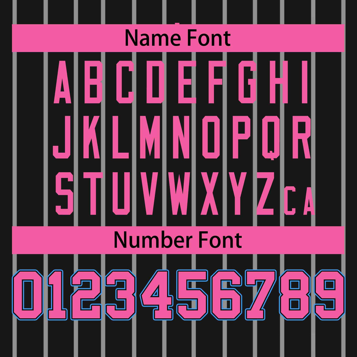 Custom Black Pink-Gray Stripe Fashion Design Full Button Authentic Baseball Jersey Limited