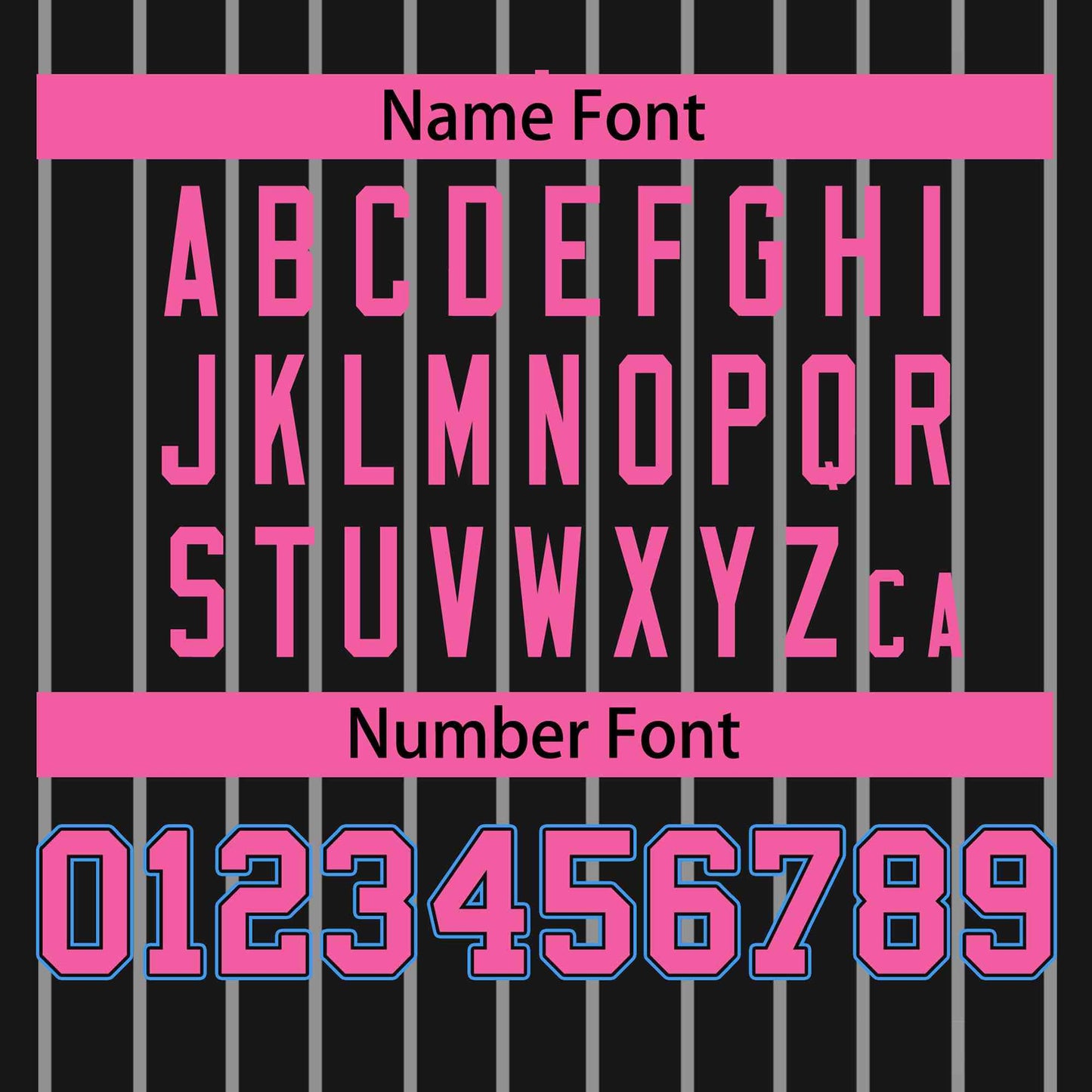 Custom Black Pink-Gray Stripe Fashion Design Full Button Authentic Baseball Jersey Limited