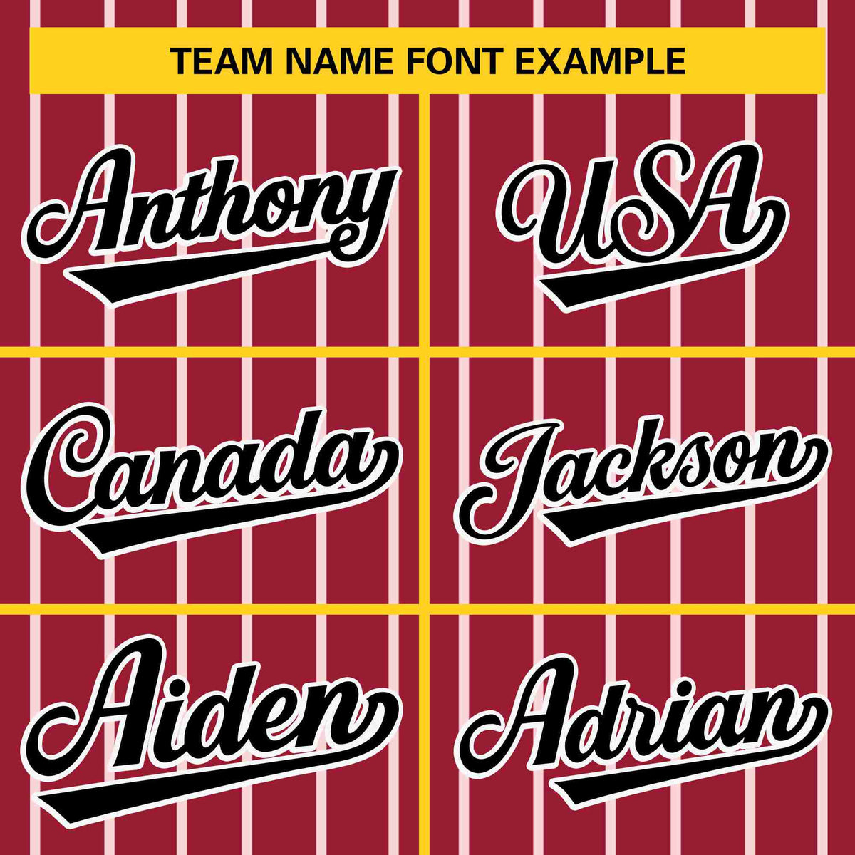 Custom Crimson Black-Gold Stripe Fashion Design Full Button Authentic Baseball Jersey Limited