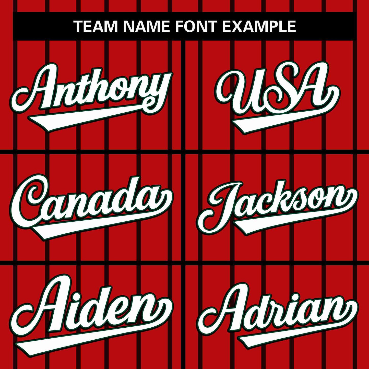 Custom Red Black Stripe Fashion Design Full Button Authentic Baseball Jersey Limited