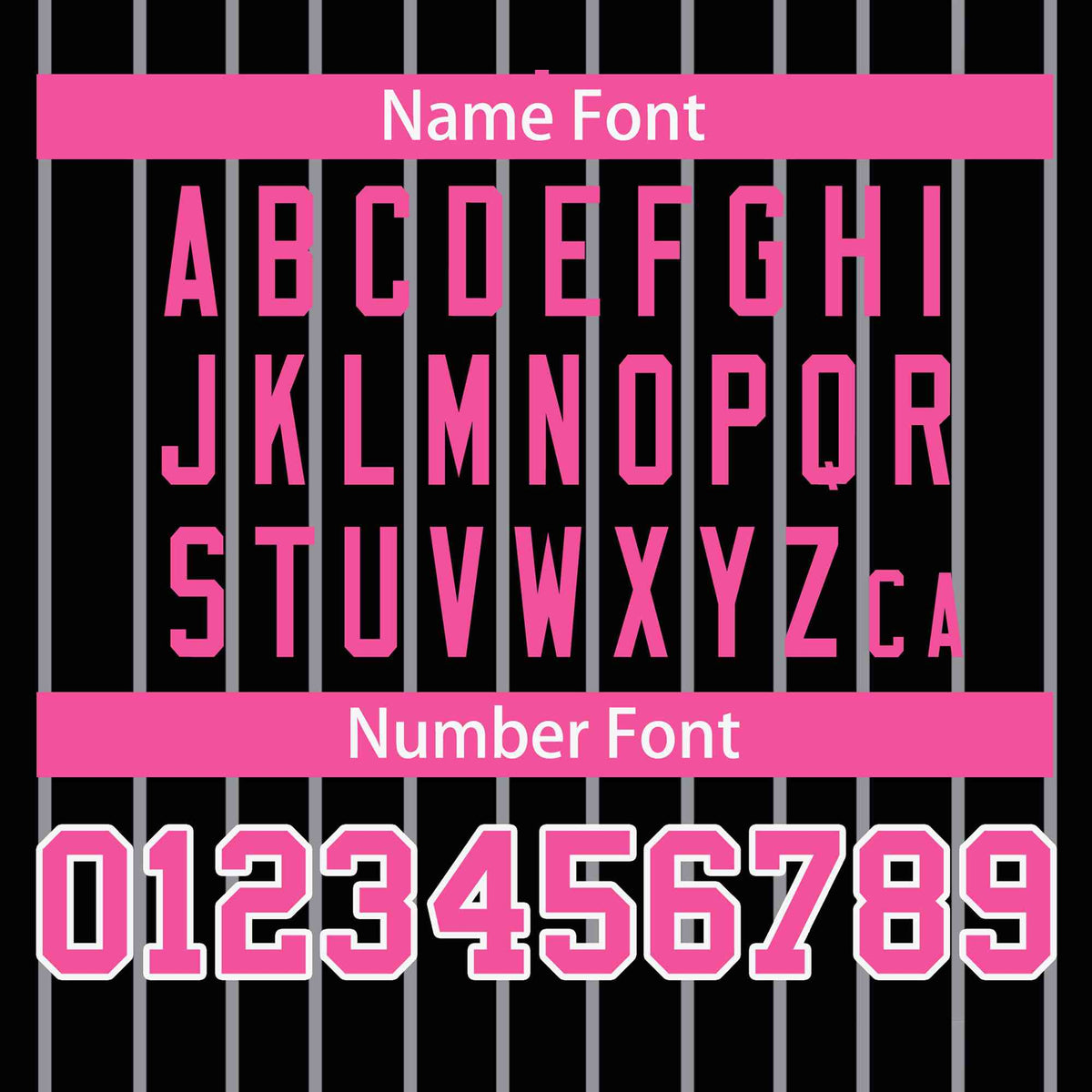 Custom Black Pink-Light Gray Stripe Fashion Design Full Button Authentic Baseball Jersey Limited