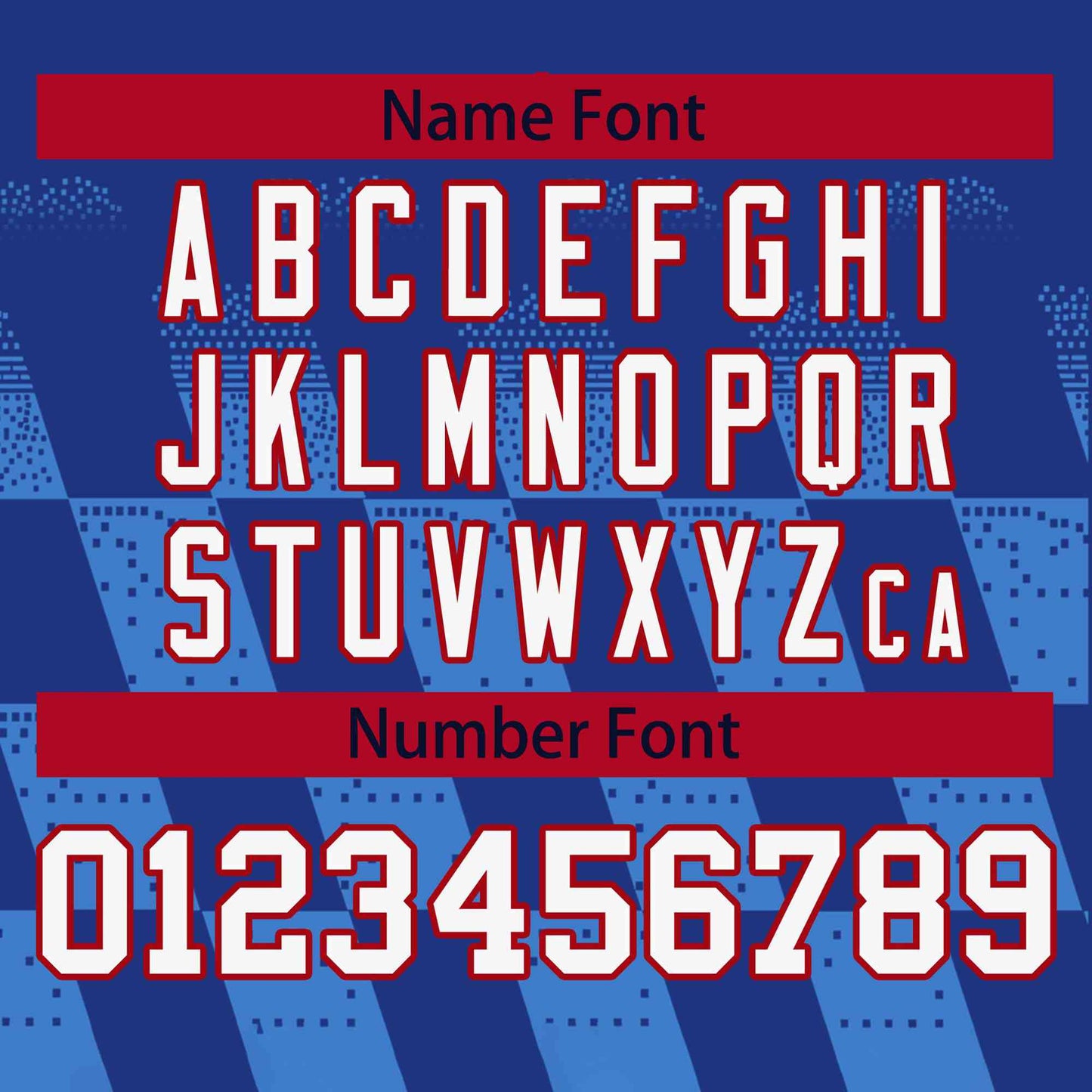 Custom Royal Powder Blue Grid Speckles Color Block Design Authentic Baseball Jersey Limited