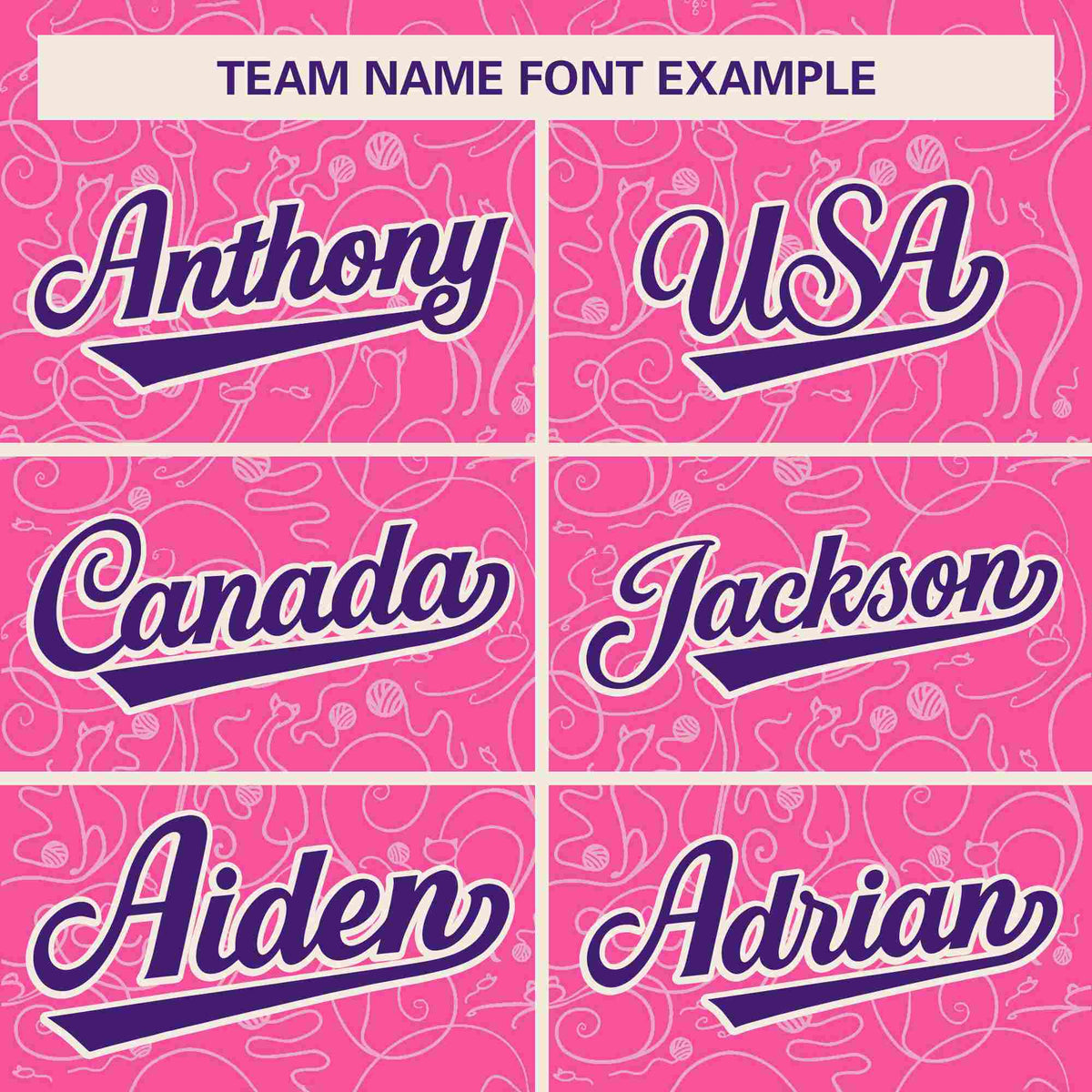 Custom Pink White Line Art Graffiti Pattern Design Authentic Baseball Jersey Limited