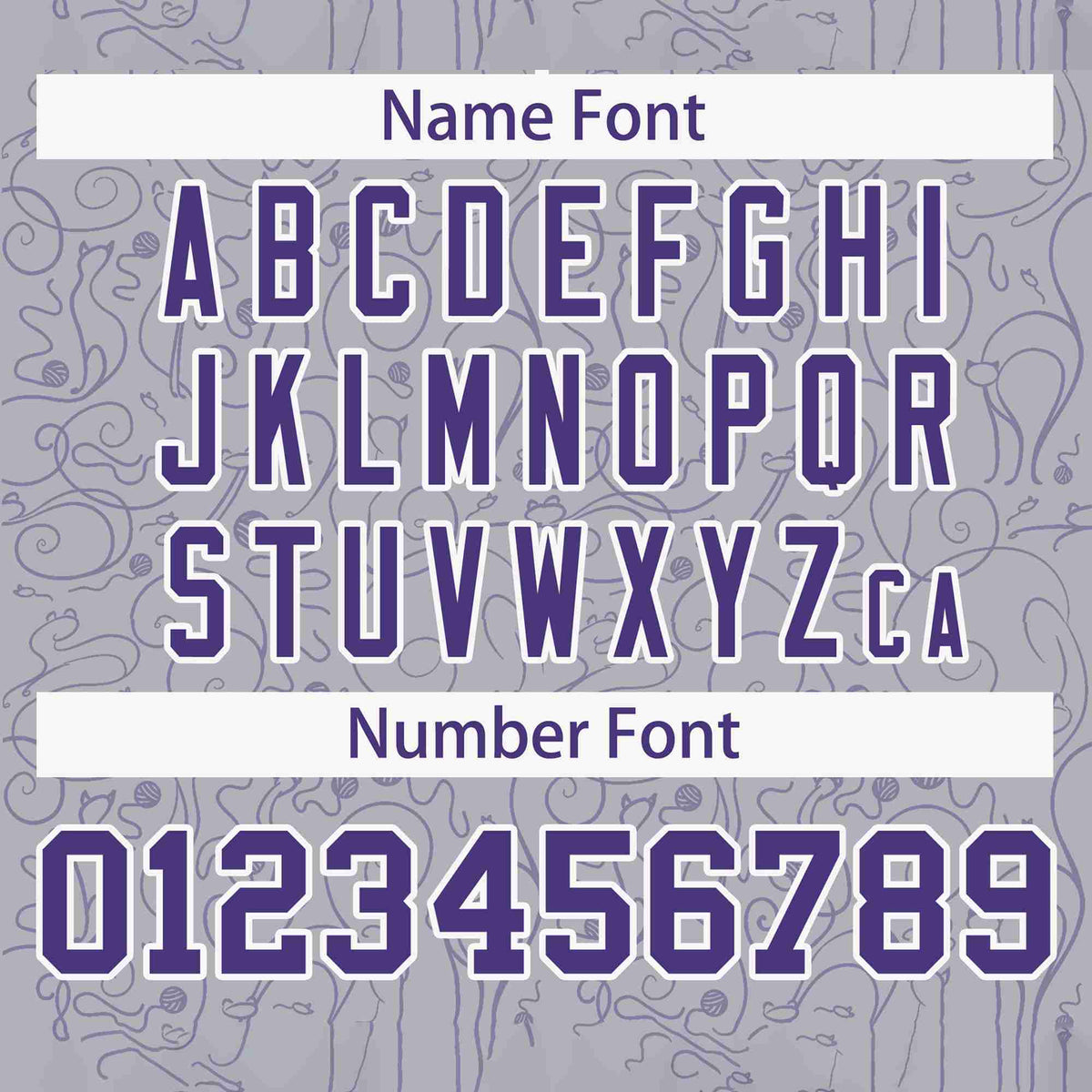 Custom Gray Purple Line Art Graffiti Pattern Design Authentic Baseball Jersey Limited