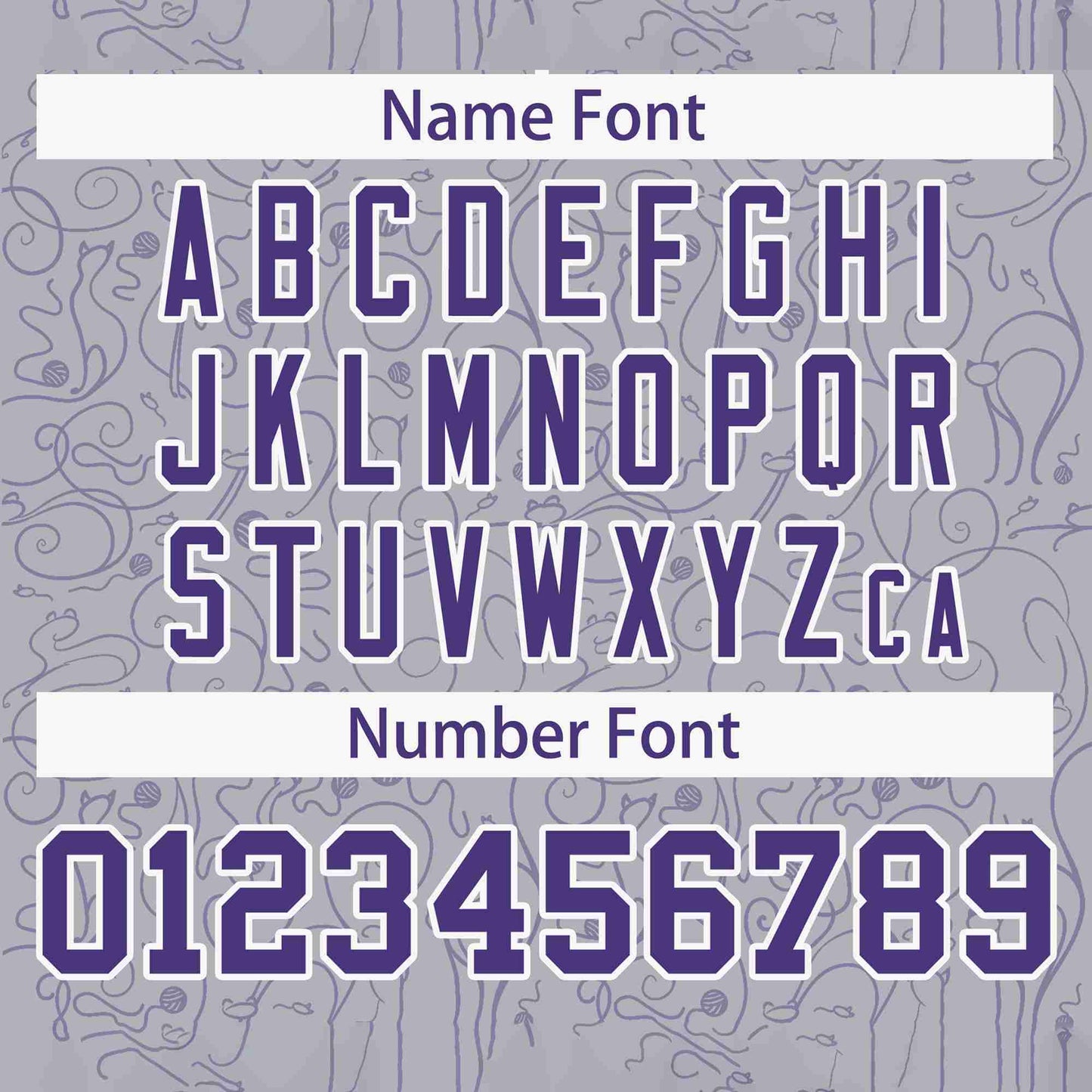 Custom Gray Purple Line Art Graffiti Pattern Design Authentic Baseball Jersey Limited