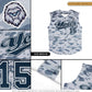 Custom Navy Gray Camo Fashion Authentic Sleeveless Baseball Jersey Limited