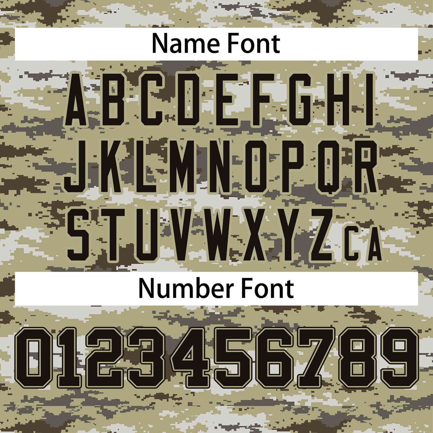 Custom Brown Khaki-Black Camo Fashion Authentic Sleeveless Baseball Jersey Limited