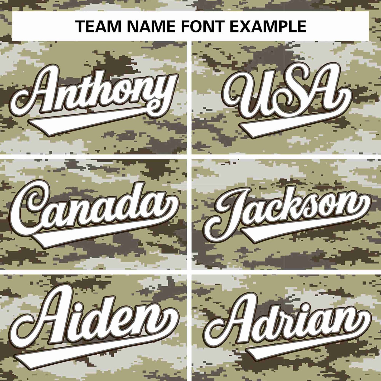 Custom Brown Khaki-White Camo Fashion Authentic Sleeveless Baseball Jersey Limited